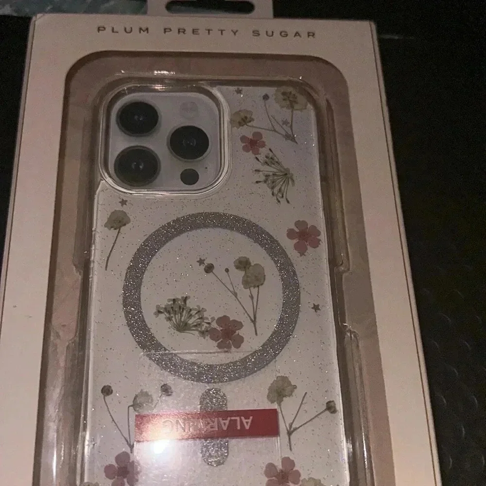 Plum pretty sugar Protective case for iPhone 15 Pro max